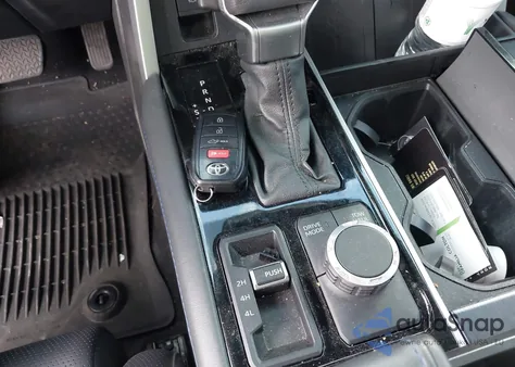 2023 Toyota Tundra Crewmax Platinum from USA, damaged, VIN 5TFNC5DB5PX037388